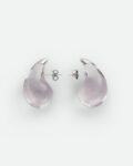 Drop earrings transparent