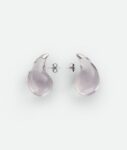 Drop earrings transparent