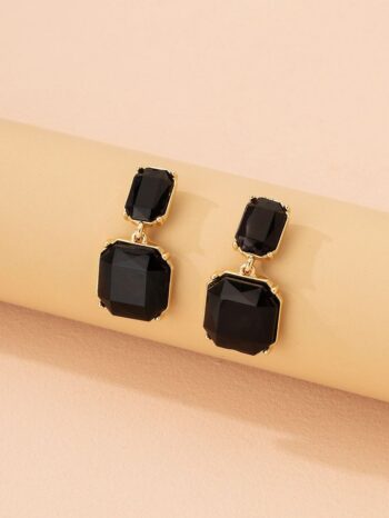 Geometric Drop Earrings